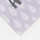 Alles wat je nodig hebt is LOVE en OLIE Fleece Deken (Hoek)