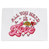 Alles wat je nodig hebt is Love Groot Cadeauzakje (Voorkant)