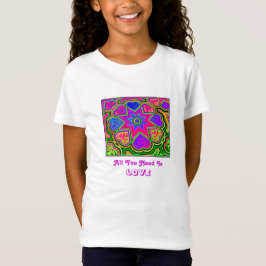 'Alles wat je nodig hebt is Love' Kinderen T-shirt