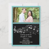 Alles wat je nodig hebt is Love Music Weddenation Kaart (Achterkant)