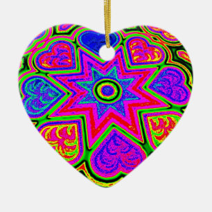 'Alles wat je nodig hebt is Love Ornament' Keramisch Ornament