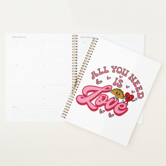 Alles wat je nodig hebt is Love Planner (Display)