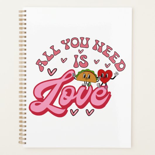 Alles wat je nodig hebt is Love Planner (Voorkant)