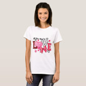Alles wat je nodig hebt is Love T-shirt (Voorkant volledig)