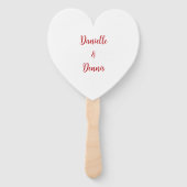 Alles wat je nodig hebt is Love Typography Hand Fa Handwaaier (Achterkant)