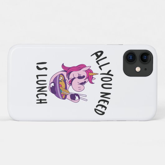 Alles wat je nodig hebt is lunch Case-Mate iPhone case (Achterkant (horizontaal))