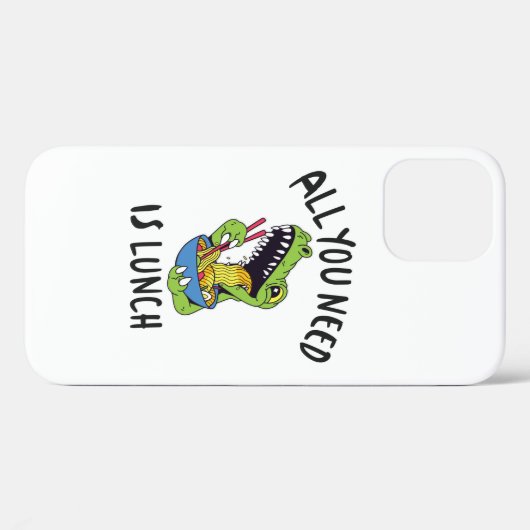 Alles wat je nodig hebt is lunch Case-Mate iPhone case (Achterkant (horizontaal))