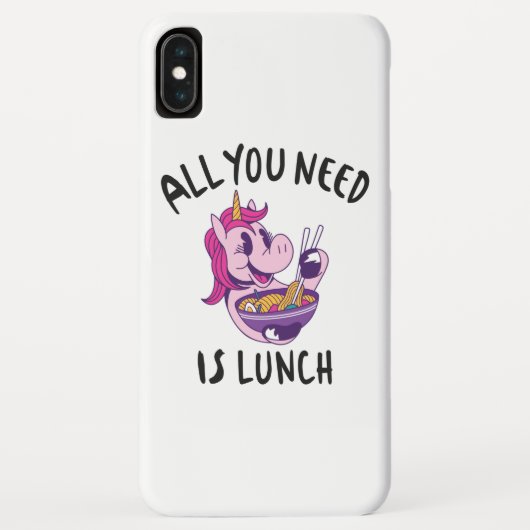 Alles wat je nodig hebt is lunch Case-Mate iPhone case (Achterkant)