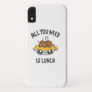 Alles wat je nodig hebt is lunch Case-Mate iPhone case