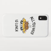 Alles wat je nodig hebt is lunch Case-Mate iPhone case (Achterkant (horizontaal))