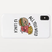 Alles wat je nodig hebt is lunch Case-Mate iPhone case (Achterkant (horizontaal))
