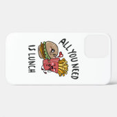 Alles wat je nodig hebt is lunch Case-Mate iPhone case (Achterkant (horizontaal))