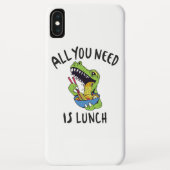 Alles wat je nodig hebt is lunch Case-Mate iPhone case (Achterkant)