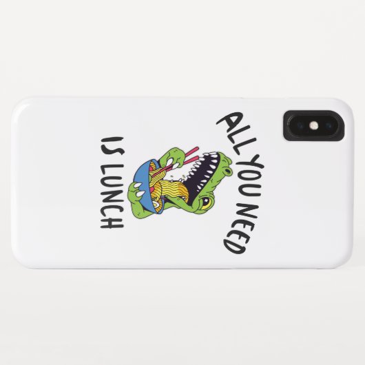 Alles wat je nodig hebt is lunch Case-Mate iPhone case (Achterkant (horizontaal))