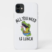 Alles wat je nodig hebt is lunch Case-Mate iPhone case (Achterkant)