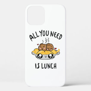 Alles wat je nodig hebt is lunch Case-Mate iPhone case