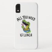 Alles wat je nodig hebt is lunch Case-Mate iPhone case (Achterkant)
