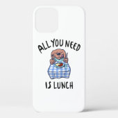 Alles wat je nodig hebt is lunch Case-Mate iPhone case (Achterkant)