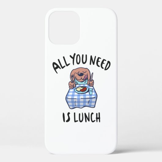 Alles wat je nodig hebt is lunch Case-Mate iPhone case (Achterkant)