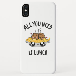 Alles wat je nodig hebt is lunch Case-Mate iPhone case
