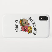 Alles wat je nodig hebt is lunch Case-Mate iPhone case (Achterkant (horizontaal))