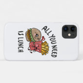 Alles wat je nodig hebt is lunch Case-Mate iPhone case (Achterkant (horizontaal))