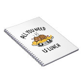 Alles wat je nodig hebt is lunch notitieboek (Rechterzijde)