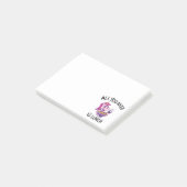 Alles wat je nodig hebt is lunch post-it® notes (Schuin)