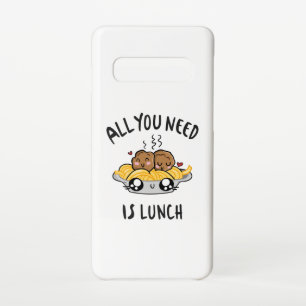 Alles wat je nodig hebt is lunch samsung galaxy s10 hoesje