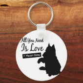 Alles wat je nodig hebt is Maine Coons Schlüsselan Sleutelhanger
