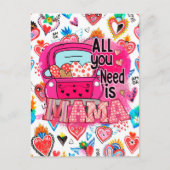 Alles wat je nodig hebt is mama Moederdag Greeting Briefkaart (Voorkant)