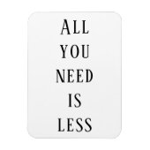 Alles wat je nodig hebt, is minder magneet (Verticaal)