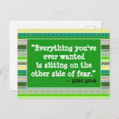 Alles wat je ooit hebt gewild, Groen stimuleren Briefkaart (Voorkant / Achterkant)