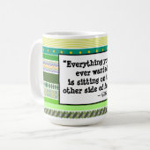 Alles wat je ooit hebt gewild, Groen stimuleren Koffiemok (Voorkant links)