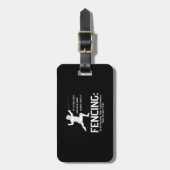 Alles wat je ouders leuk vinden om af te schermen bagagelabel (Voorkant verticaal)