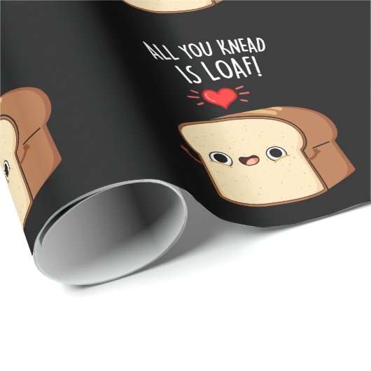 Alles wat je weet is Loaf Funny Bread Donk BG Cadeaupapier (Rol Hoek)
