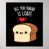 Alles wat je weet is Loaf Funny Bread Donk BG Poster (Voorkant)