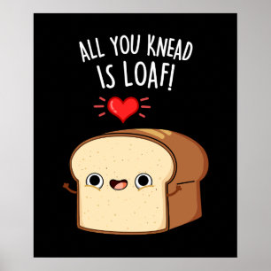 Alles wat je weet is Loaf Funny Bread Donk BG Poster