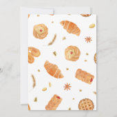 Alles wat je weet is Love Baking Pastry Vrijgezell Kaart (Achterkant)