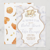 Alles wat je weet is Love Baking Pastry Vrijgezell Kaart (Voorkant / Achterkant)