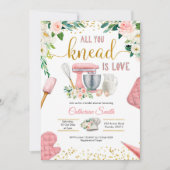 Alles wat je weet is Love Bridal Shower Uitnodigin Kaart (Voorkant)