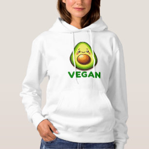 Alles wat jij kan, kan ik Vegan Gelukkige Avocado Hoodie