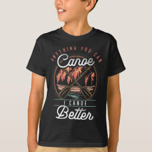 Alles wat jij kunt kanoën kan ik beter kanoën Kaya T-shirt