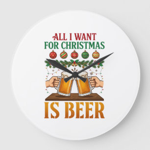Alles wat kerst wil is bier toasten mokken ornamen grote klok