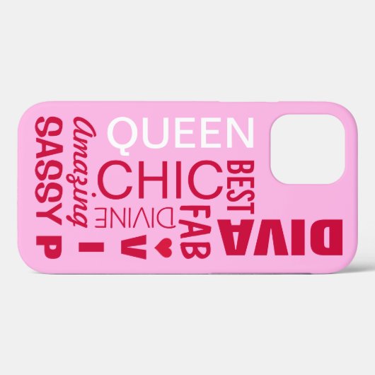 Alles wat koningin... Case-Mate iPhone case (Achterkant (horizontaal))