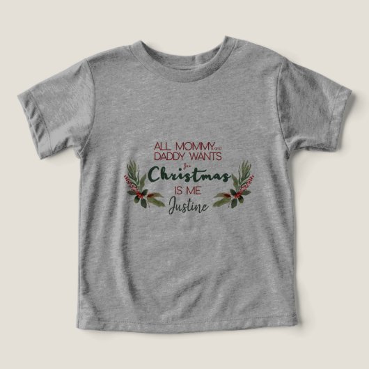 Alles wat mama/papa wil voor kerst,  (Design voorkant)