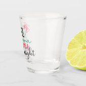 Alles wat mama wil is een stille nacht | XMAS DRIN Shot Glas (Rechts)