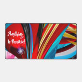 Alles wat mogelijk Motivatie inspirerend Abstract  Bureaumat (Voorkant)