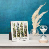 Alles wat mooi is in zijn tijd is botanisch fotoplaat (Insitu)