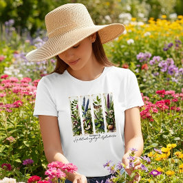 Alles wat mooi is in zijn tijd is botanisch t-shirt